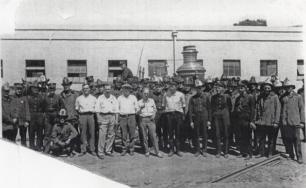 Photograph of the Los Angeles Fire Department Firefighters
